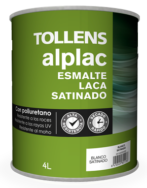 Tollens Esmalte laca satinado ALPLAC con poliuretano 750ml - 4 L