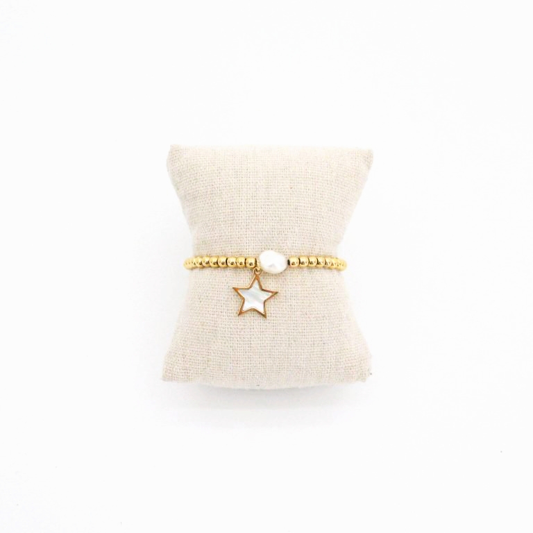 Pulsera marfil