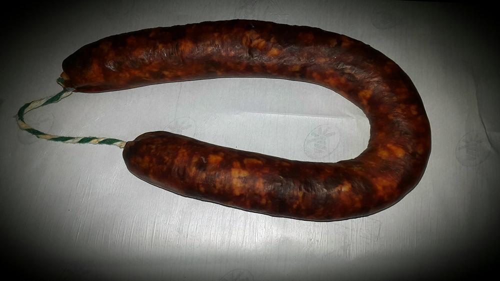 Longaniza Ibérica para asar. 0,6 kg.