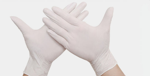 guante latex blanco 8pcs