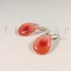 pendientes geranio naranja