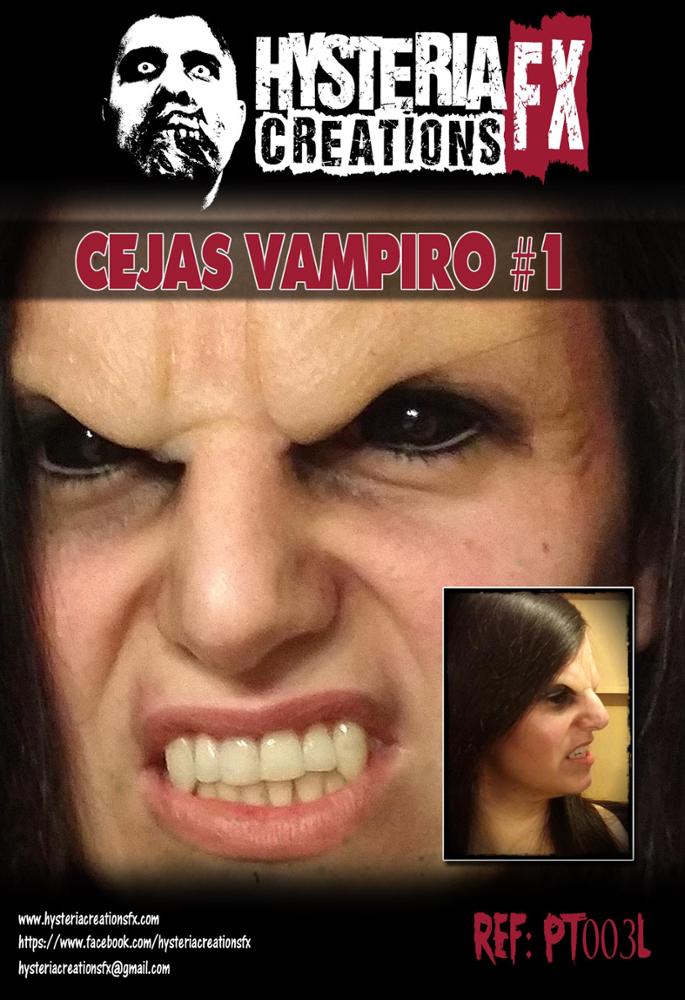 Hysteria Creations Fx Cejas Vampiro #1