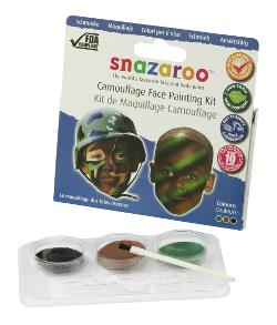 Snazaroo Face Painting Kit Camouflage