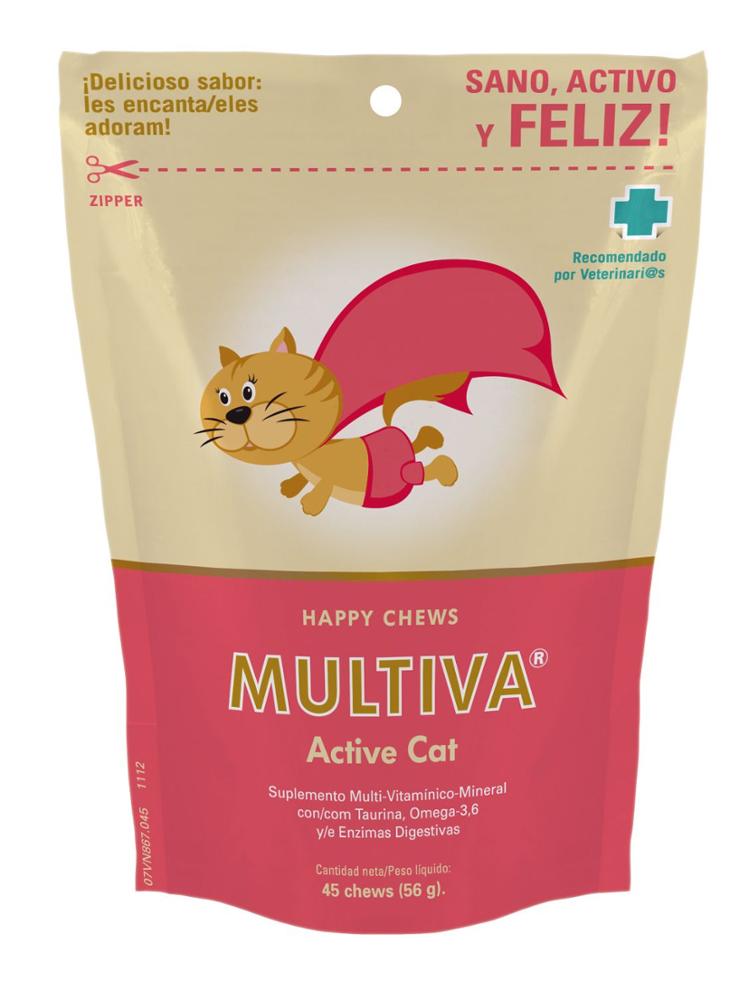 Multiva Active Cat Vetnova-Multivitamínico