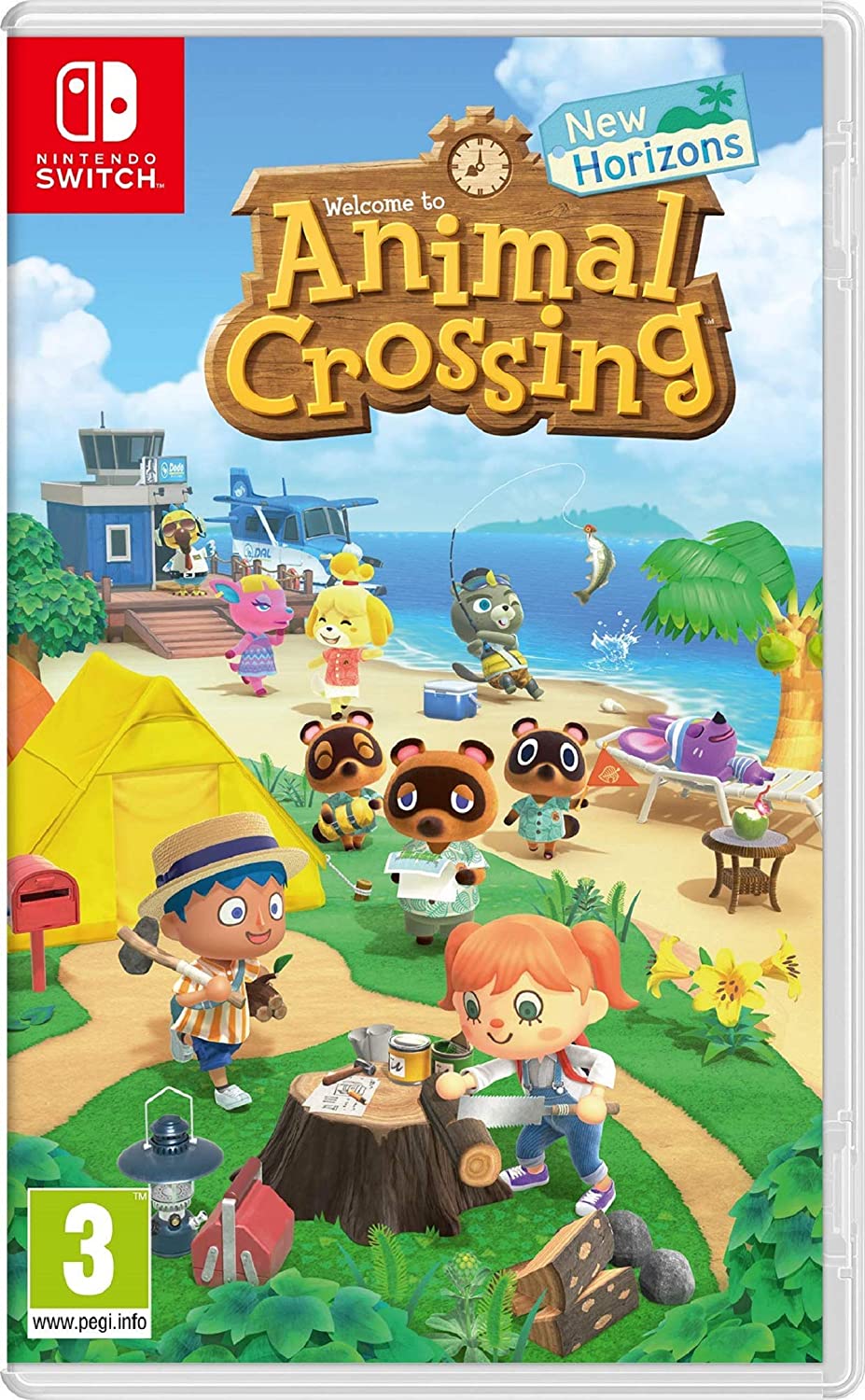 NINTENDO JUEGO SWITCH ANIMAL CROSSING: NEW HORIZON