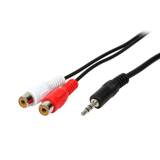 LOGILINK CABLE AUDIO 1xJACK 3.5M A 2xRCA H 0.2M CA1047