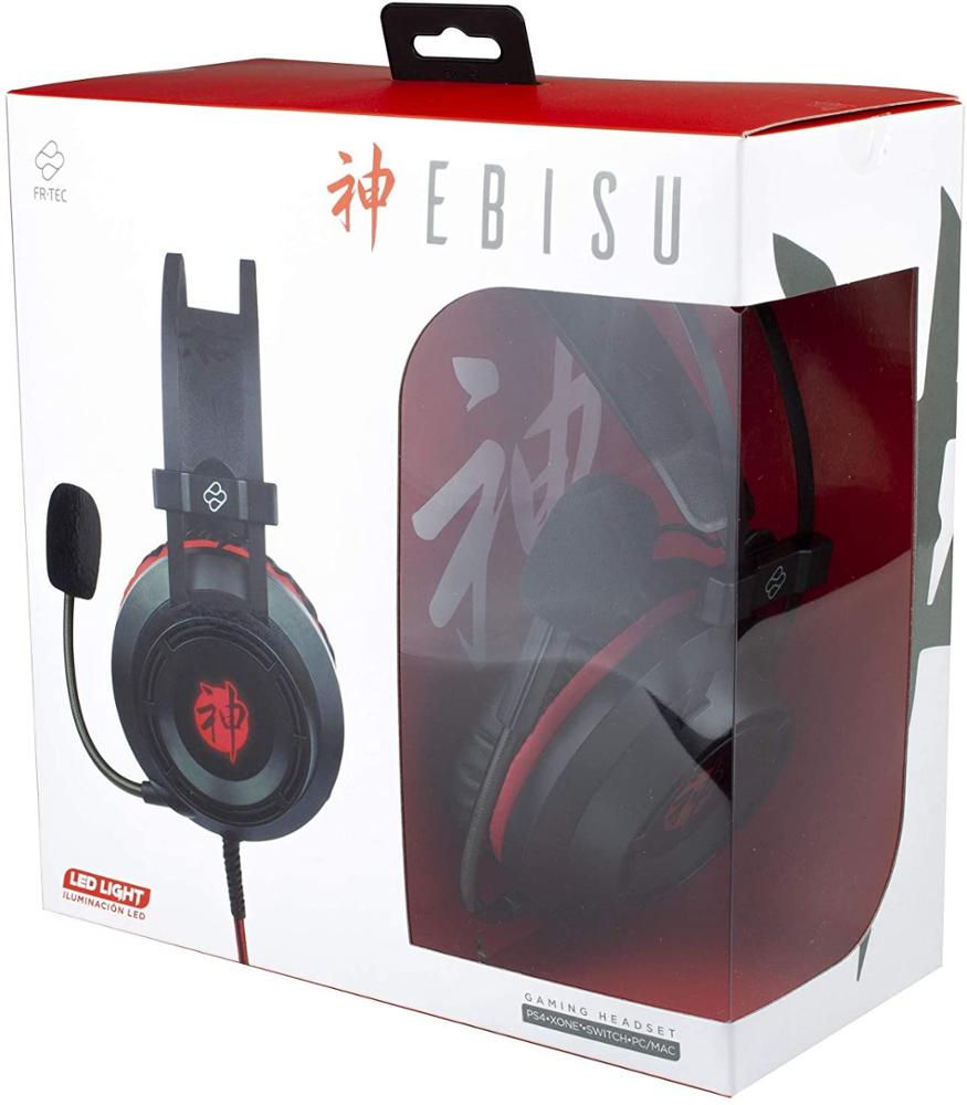 FRTEC EBISU GAMING HEADSET - AURICULARES PS4-SWITCH-PC