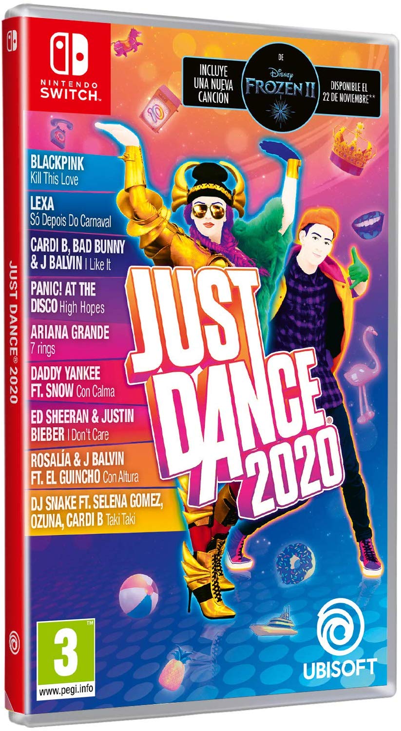 NINTENDO JUEGO SWITCH JUST DANCE 2020
