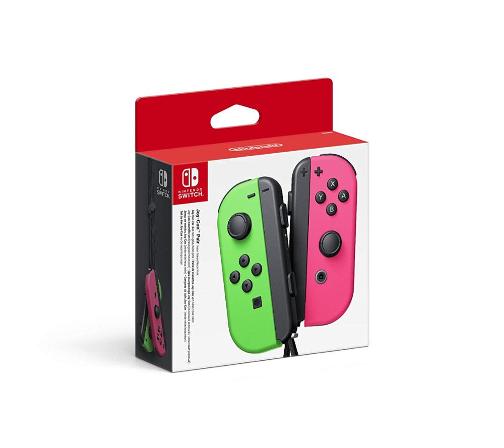 NINTENDO Mando Joy-Con Izq-Dcha Verde y Rosa Nintendo Switch