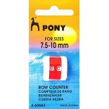 Pony - Cuenta pasadas 7,5 a 10 mm