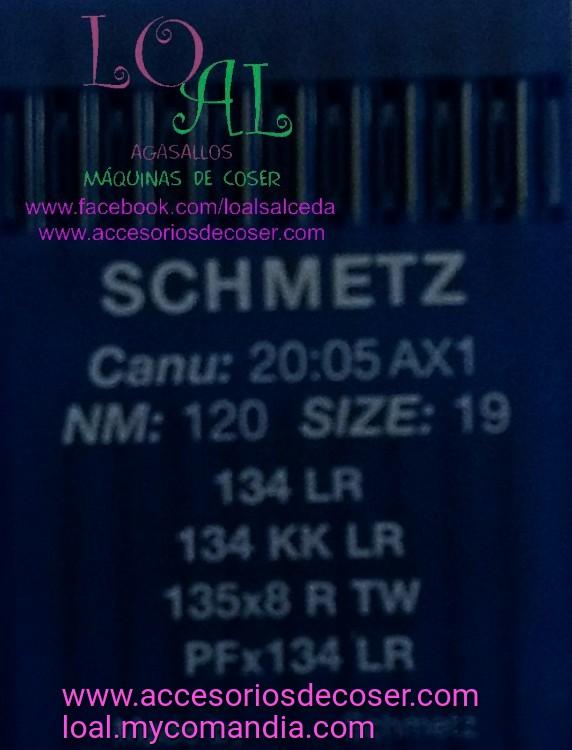 aguja 134 LR schmetz