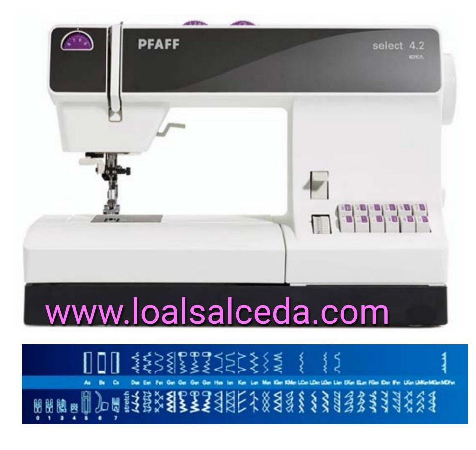 Maquina de coser Pfaff select 4.2, pfaff select 4.2, pfaff