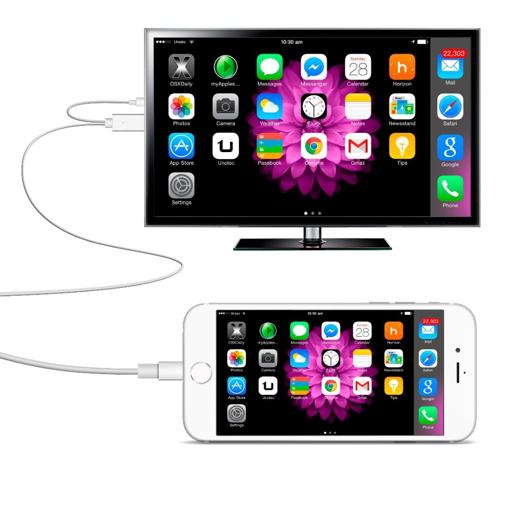 Unotec Adaptador de HDMI para iPhone/iPad