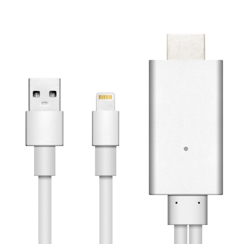UNOTEC Adaptador Lightning a HDMI para iPhone y iPad