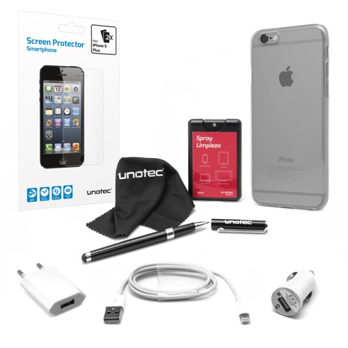 UNOTEC Pack Esencial para iPhone 6 Plus