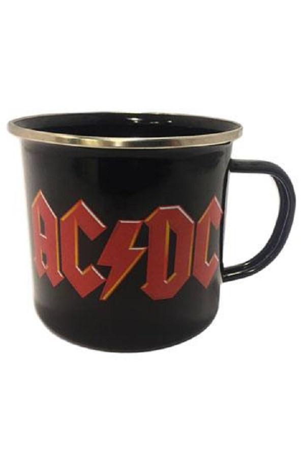 Taza de metal AC/DC