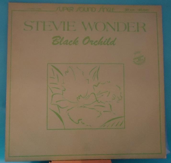 SINGLE 12'' Stevie Wonder ‎– Black Orchild / Race Babbling Vinyl EXC+ CLOSE TO NM Cover VG+