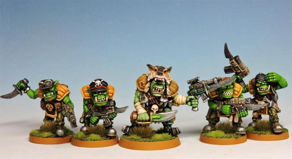 Orc Commandos with Boss