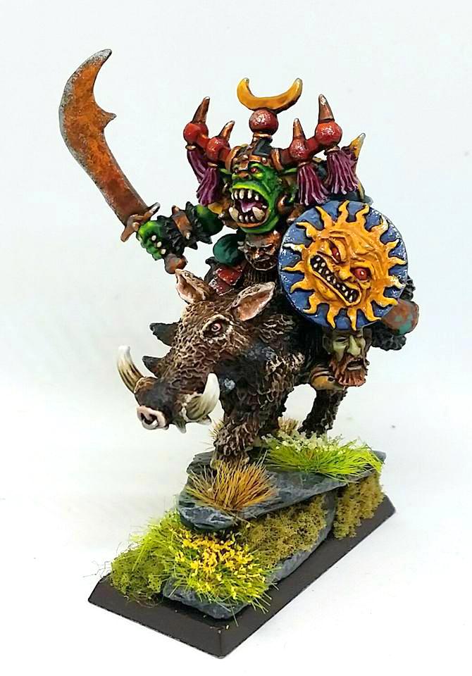 Orc Commander on boar
