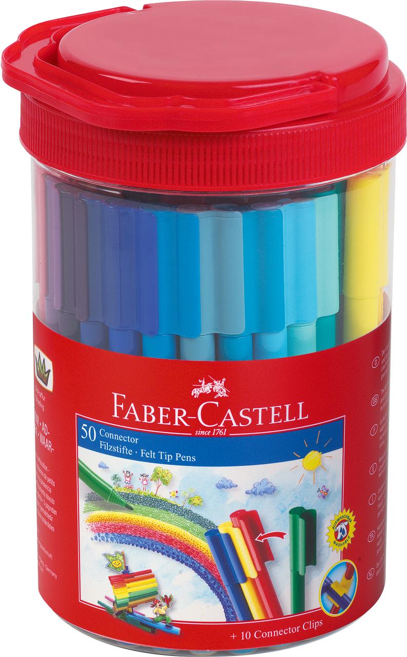 Faber-Castell Bote Rotuladores 50 Unidades