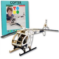 ToDo Talent Cardboard Copter - Helicóptero