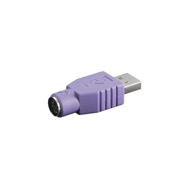 Goobay Adaptador USB a macho a Minidin 6H PS/2