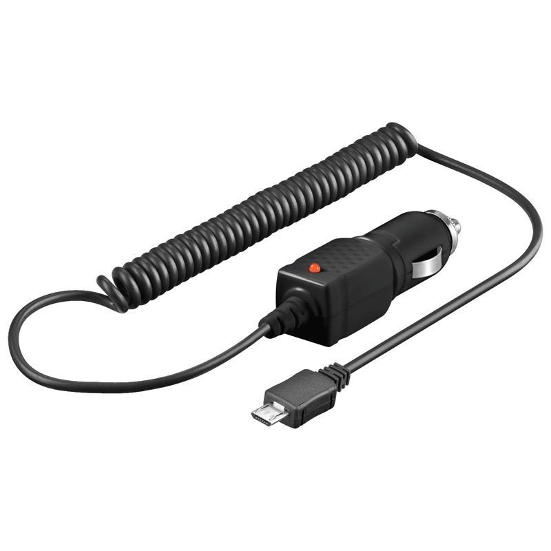 Goobay Cargador USB Coche 1A Cable Micro USB